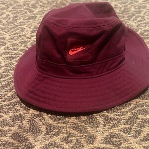 Nike Maroon Bucket Hat
